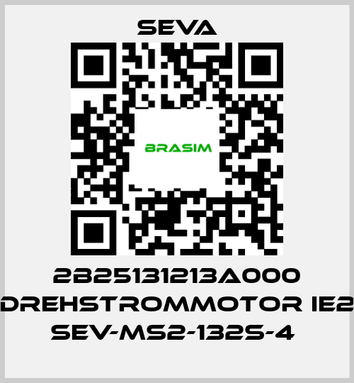 SEVA-2B25131213A000 DREHSTROMMOTOR IE2 SEV-MS2-132S-4  price