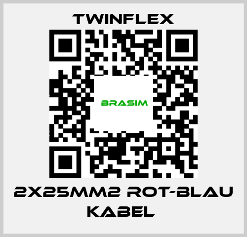 Twinflex-2X25MM2 ROT-BLAU KABEL  price