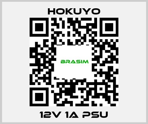 Hokuyo-12V 1A PSU price