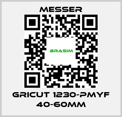 Messer-Gricut 1230-PMYF 40-60mm price