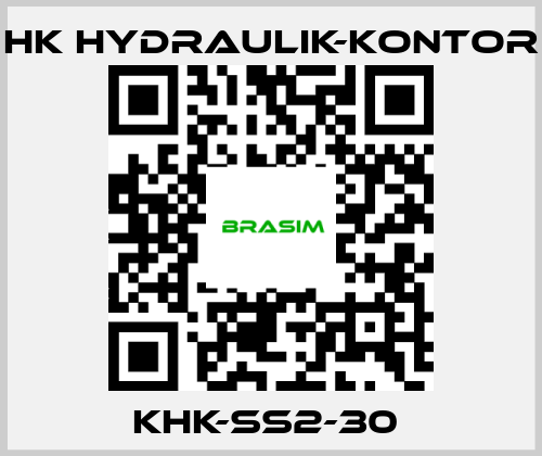 HK HYDRAULIK-KONTOR-KHK-SS2-30  price