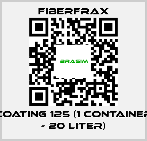 Fiberfrax-COATING 125 (1 container - 20 liter) price