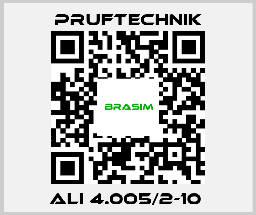 Pruftechnik- ALI 4.005/2-10  price