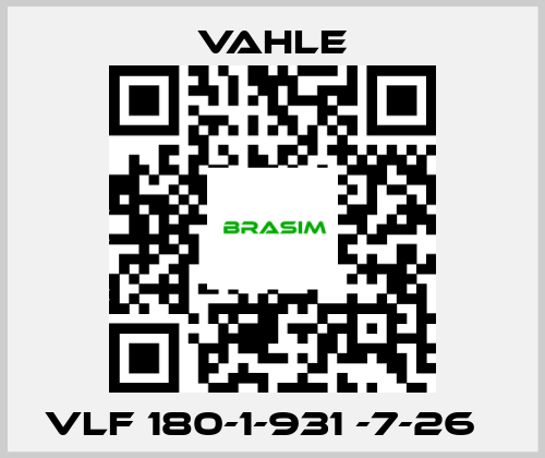 Vahle-VLF 180-1-931 -7-26   price