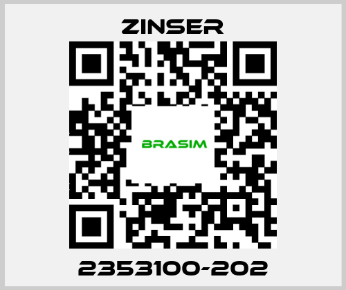 Zinser-2353100-202 price