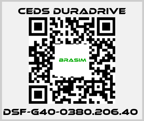 Ceds Duradrive-DSF-G40-0380.206.40  price