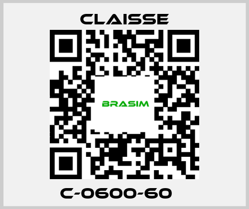 Claisse-C-0600-60    price