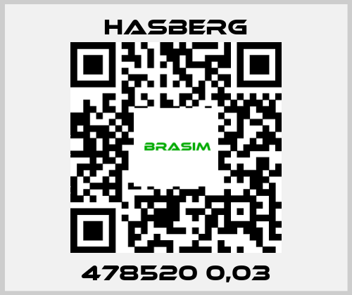 Hasberg-478520 0,03 price