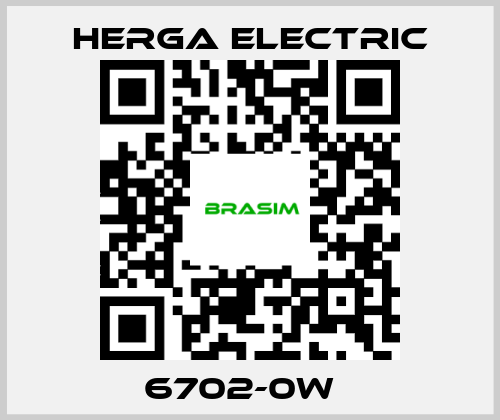 Herga Electric-6702-0W   price