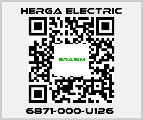 Herga Electric-6871-000-U126  price