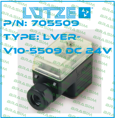 Luetze-P/N: 705509 Type: LVER-V10-5509 DC 24V (pack x10) price