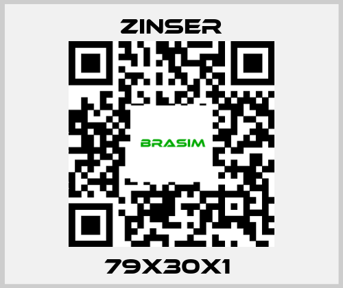 Zinser-79X30X1  price