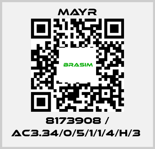 Mayr-8173908 / AC3.34/0/5/1/1/4/H/3  price