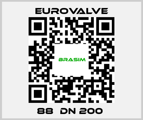 Eurovalve-88  DN 200  price