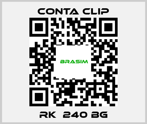 Conta Clip-RK  240 BG price