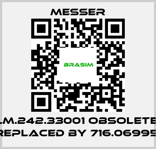 Messer-LM.242.33001 obsolete, replaced by 716.06995  price