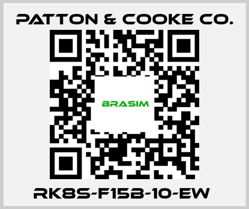 Patton & Cooke Co.-RK8S-F15B-10-EW  price