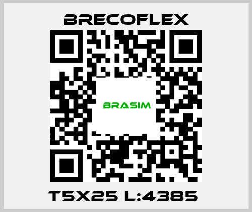 Brecoflex-T5X25 L:4385  price