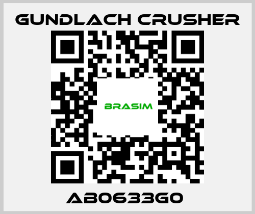 Gundlach Crusher-AB0633G0  price