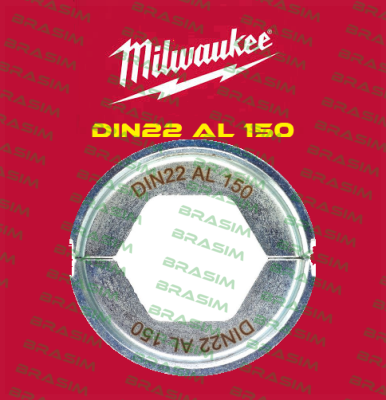 Milwaukee-DIN22 AL 150 price