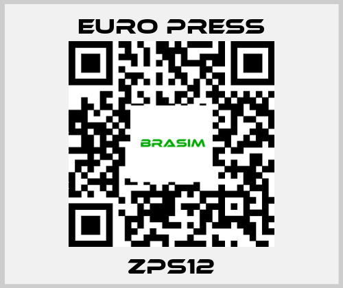 Euro Press-ZPS12 price