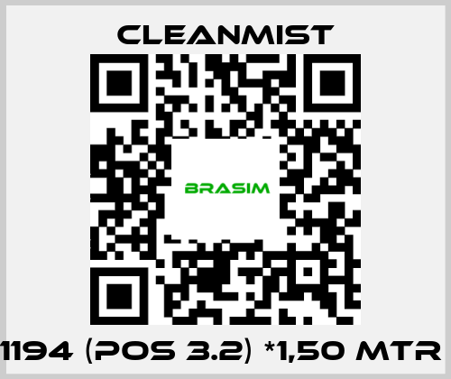 CleanMist-1194 (pos 3.2) *1,50 mtr  price