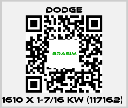 Dodge-1610 x 1-7/16 KW (117162)  price