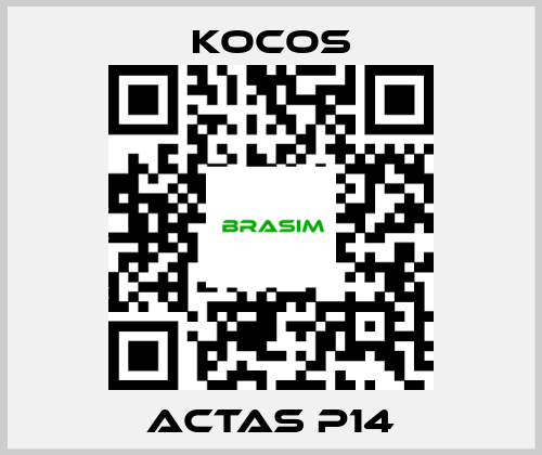 KoCoS-ACTAS P14 price