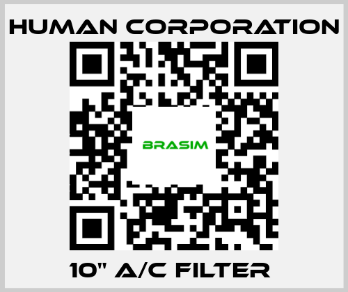 Human Corporation-10" A/C Filter  price