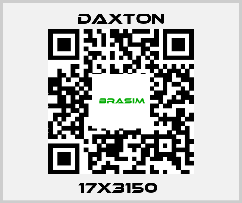 DAXTON-17X3150  price