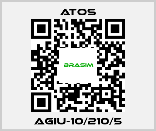 Atos-AGIU-10/210/5 price