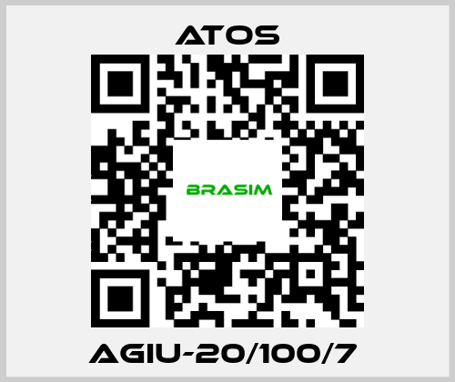 Atos-AGIU-20/100/7  price