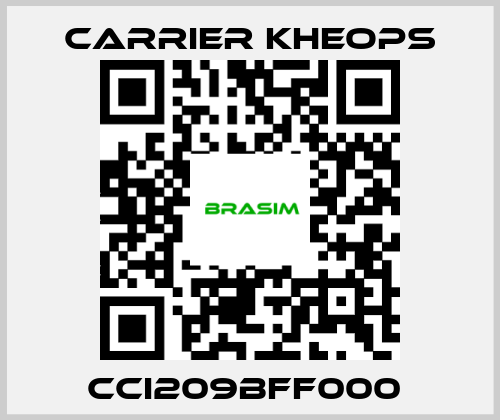 Carrier Kheops-CCI209BFF000  price