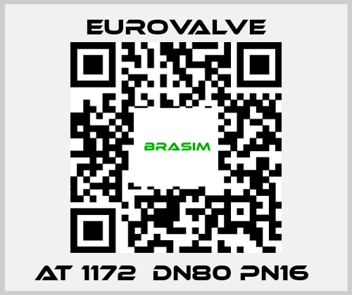 Eurovalve-AT 1172  DN80 PN16  price