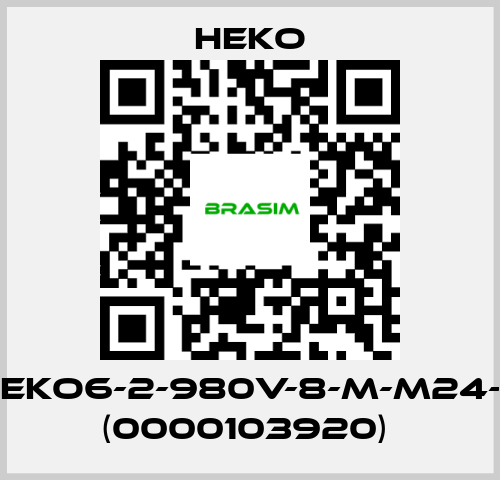 HEKO-KB-105-TS-HEKO6-2-980V-8-M-M24-1DL-SPS1481 (0000103920)  price