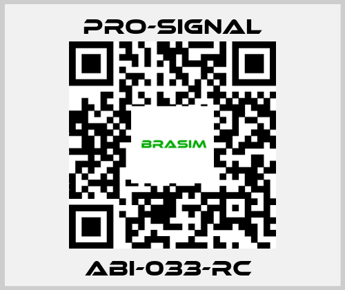 pro-signal-ABI-033-RC  price