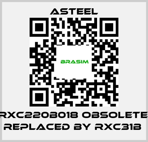 ASTEEL-RXC220B018 obsolete, replaced by RXC31B  price