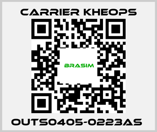 Carrier Kheops-OUTS0405-0223AS  price