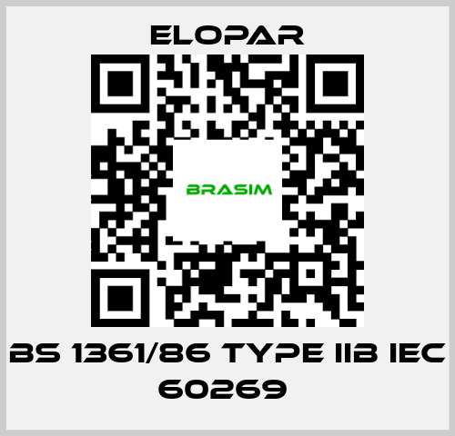 Elopar-BS 1361/86 TYPE IIb IEC 60269  price