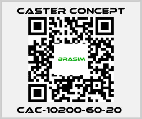 CASTER CONCEPT-CAC-10200-60-20  price