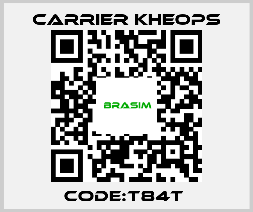 Carrier Kheops-CODE:T84T  price