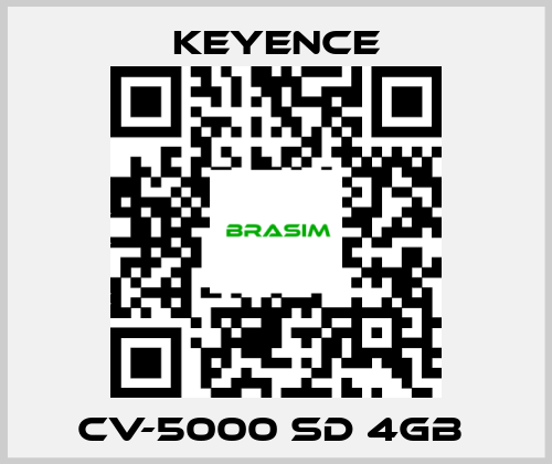 Keyence-CV-5000 SD 4GB  price