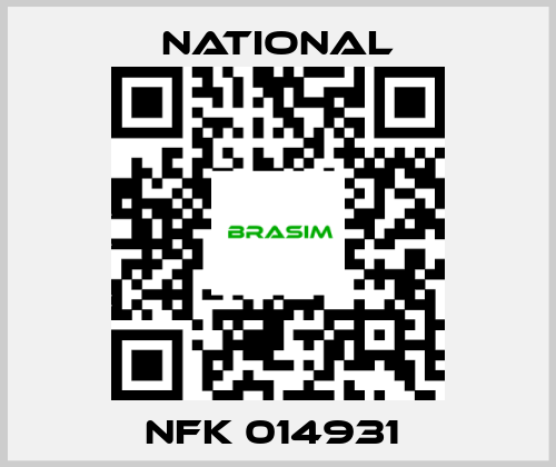 National-NFK 014931  price