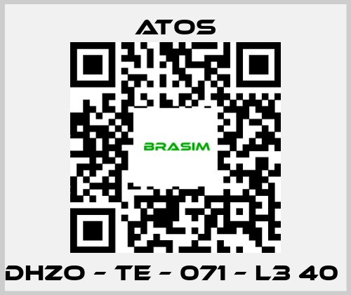 Atos-DHZO – TE – 071 – L3 40  price