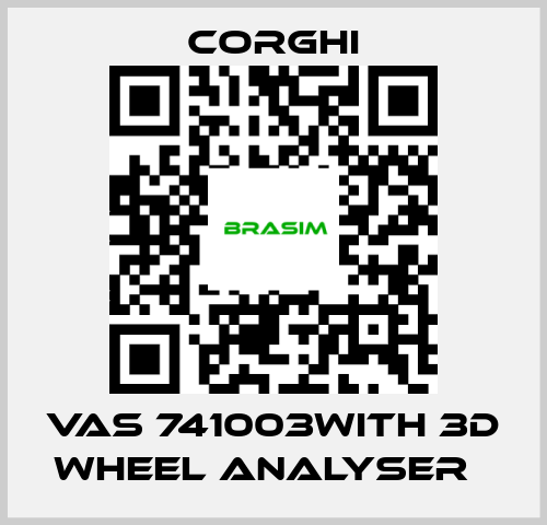 Corghi-VAS 741003with 3D wheel analyser   price