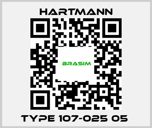 Hartmann-Type 107-025 05  price