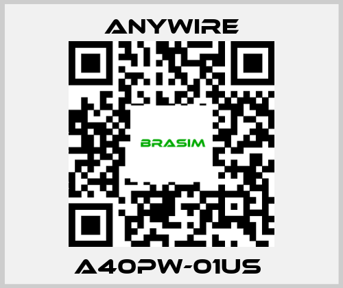 Anywire-A40PW-01US  price