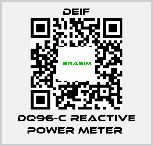 Deif-DQ96-C REACTIVE POWER METER  price