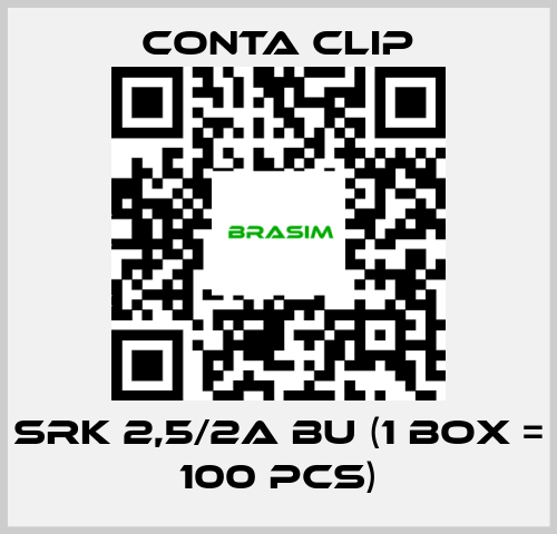 Conta Clip-SRK 2,5/2A BU (1 box = 100 pcs) price