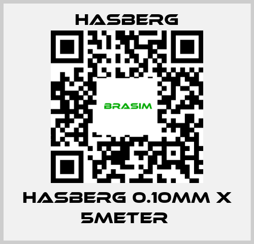 Hasberg-HASBERG 0.10mm X 5meter  price